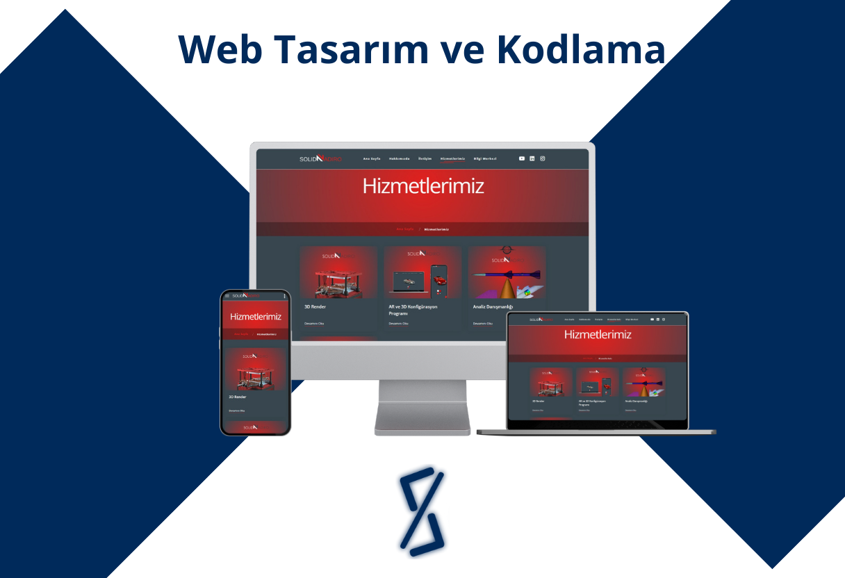 Web tasarım hizmet görseli
